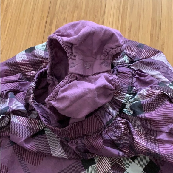 Authentic Burberry Girls Purple Skirt sz 12M/80cm - Picture 7 of 8